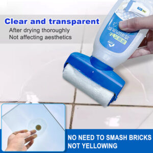 baolisi Roller Type Transparent Waterproof Glue Exterior Wall Roof Bathroom Leak Repair Glue Floor Tile Toilet Edge Leak Sealing