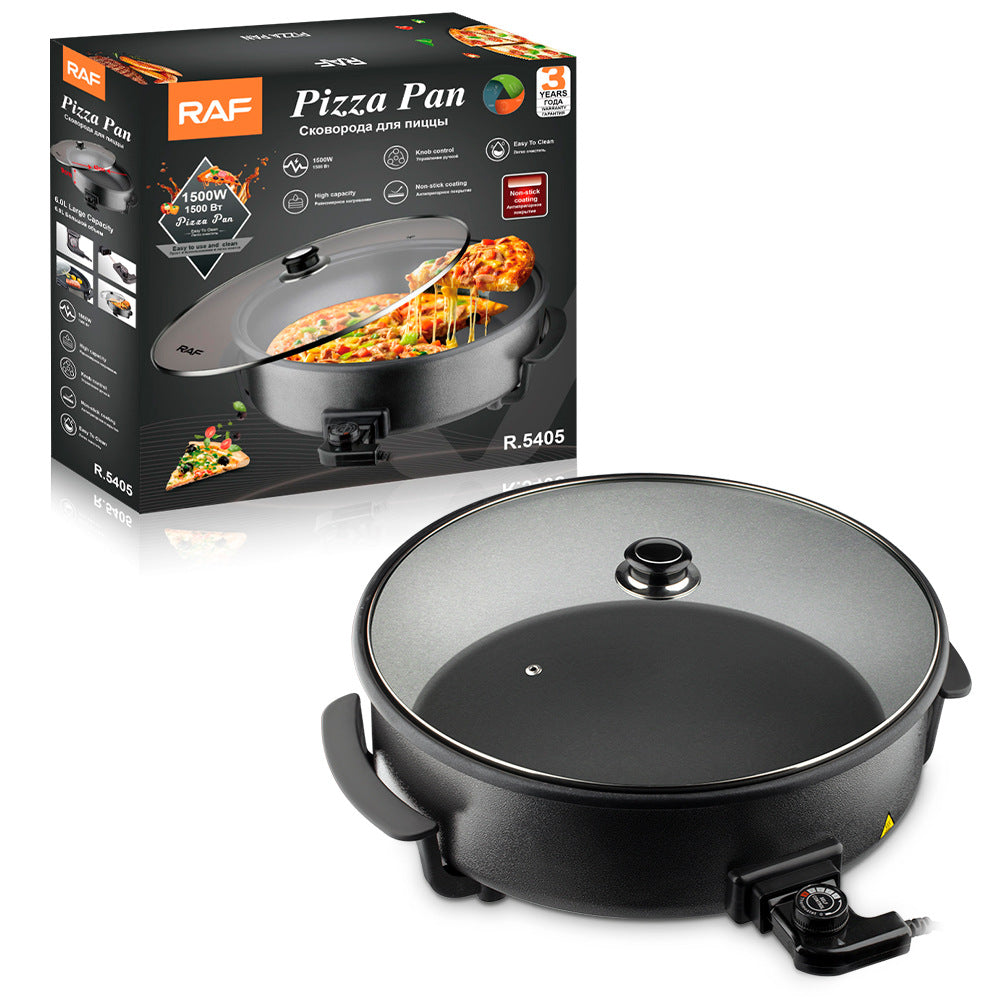 RAF European Standard Household Multifunctional Pizza Maker Multifunctional All-in-One Electric Frying Pan Electric Hot Pot Non-Stick Electric Hot Pot - 图片 10