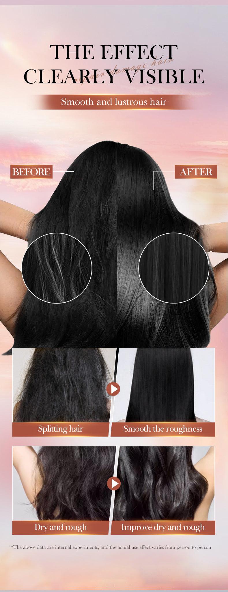 Cocoa Oil Smooth Conditioner SADOER Repair and Nourish Hair Conditioner Cross-Border Wholesale - 图片 13