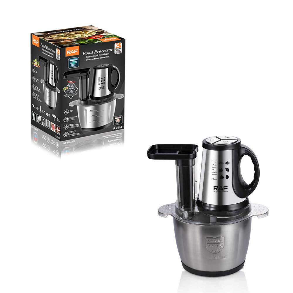 RAF European Standard Household Meat Grinder3L Press Shredding Vegetable Cutter Blender Food Processor Multifunctional Meat Grinder - 图片 15