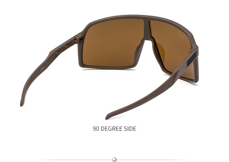 New Colorful Cycling Glasses for Men1998One-piece sunglasses European and American fashion outdoor sports sunglasses - 图片 50