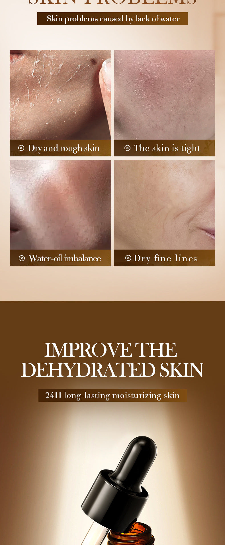 Hyaluronic Acid Hydrating Moisturizing Serum SADOER Skin rejuvenation and moisturizing essence liquid cross-border wholesale - 图片 13