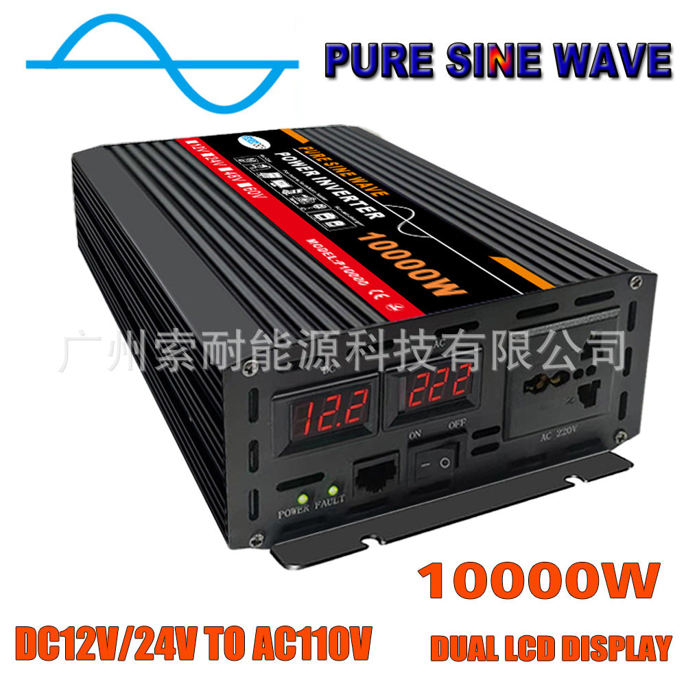 Pure Sine Wave Inverter1500W DC12V/24V Turn AC110V 120V AliExpress Wish Platform Export - 图片 6
