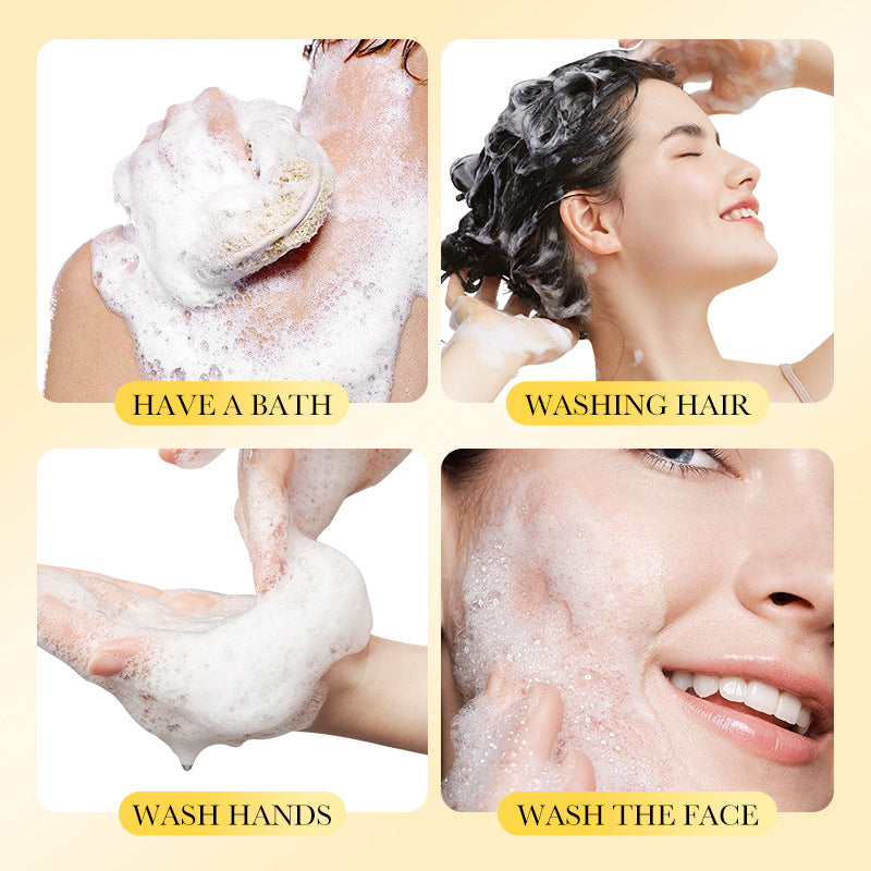 Sulfur Mite Removal Soap125gSADOER Universal Handmade Soap for Body Cleansing, Fragrant Soap, Cross-Border Wholesale - 图片 5