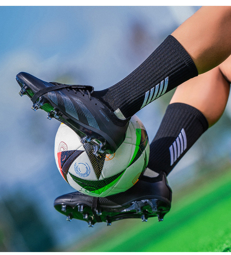 World Cup Football Shoes Men's New Style Grassland Competition AG Spike TF Broken Nails Adult Youth Student Sports Training - 图片 37