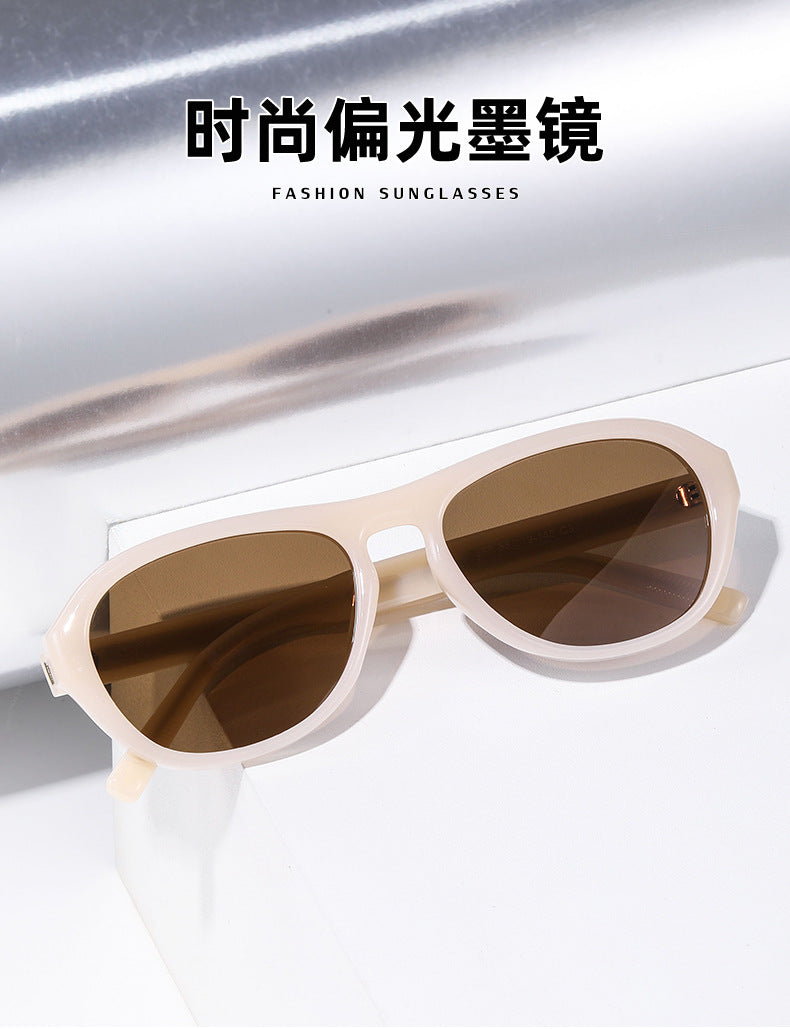 2025New European and American Fashion Polarized Sunglasses for Women, High-end Ultra-light Sun Protection Sunglasses for Women, Trendy for Fishing and Driving - 图片 36