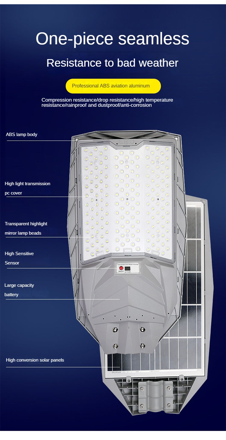 Ip65 Outdoor Waterproof High-Brightness Intelligent Integrated Solar Street Light - 图片 21