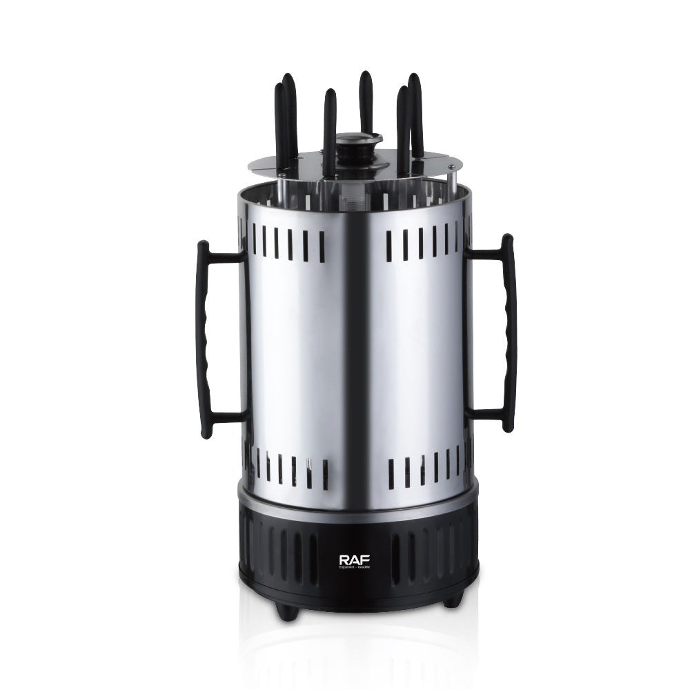 RAF European Standard BBQ Grill Skewer Machine Household Multifunctional Grilling and Frying Integrated Smokeless Charcoal Grill R8612 - 图片 17