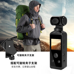New4K Sports Digital Camera270Degree Rotating Lens Action Camera High Definition Handheld Camera