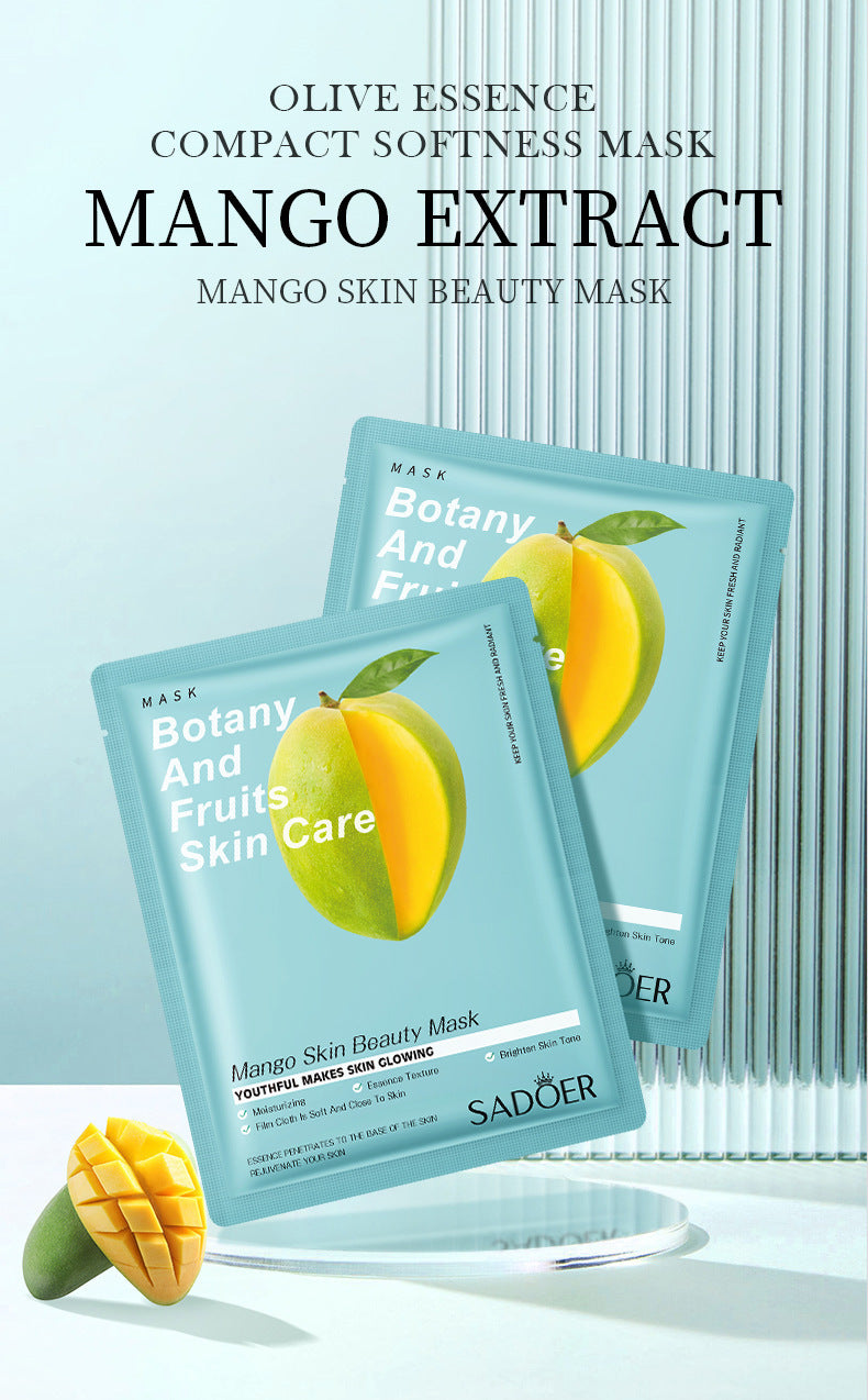 Fruit Mask SADOER Avocado Rose Hydrating Moisturizing Tablets Cross-border Foreign Trade Skincare Wholesale - 图片 29