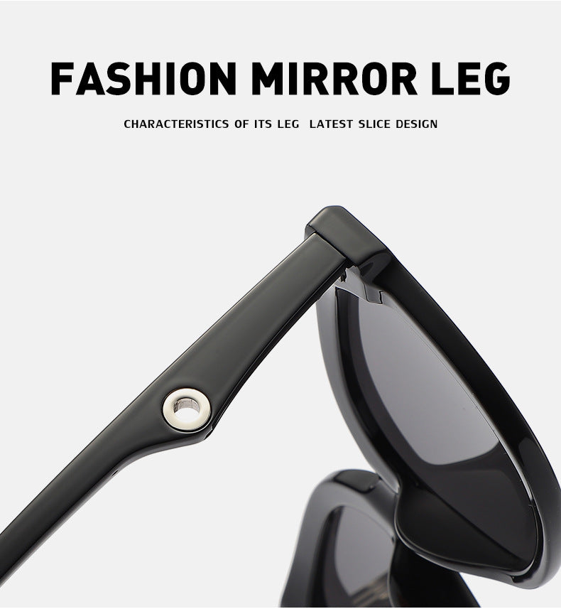 gm Same Style Korean Fashion TR90Polarized Sunglasses for Men and Women Anti-glare Square Frame Sunglasses Wholesale - 图片 16
