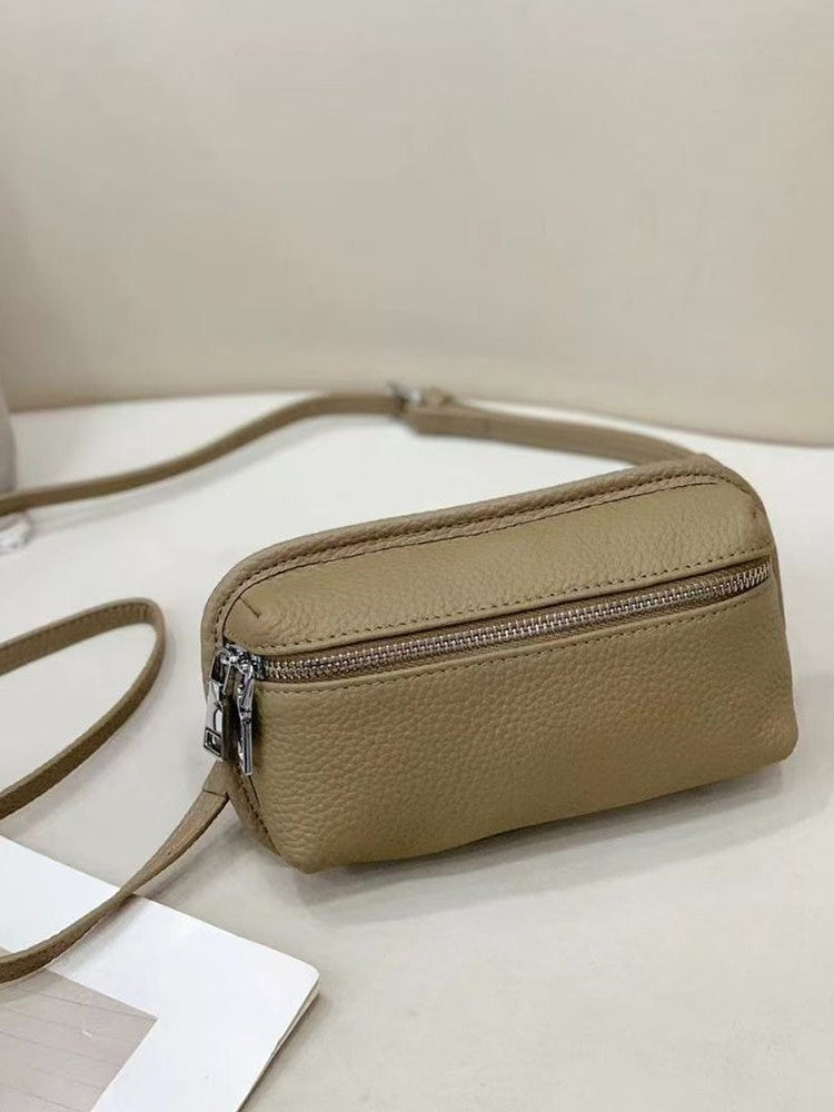 Compact and Exquisite Phone Bag for Women2025New Lightweight Simple Chest Bag Fashionable Portable Mini Crossbody Bag Small Bag - 图片 6