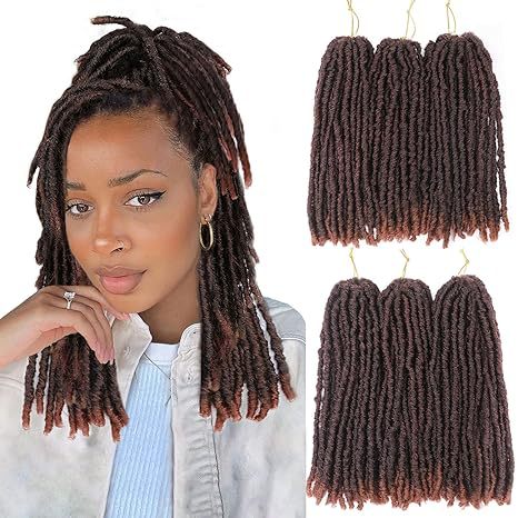 Europe and america cross border TEMU African Synthetic Hair Straight Gypsy Wig Hollow Braid straight Faux Locs - 图片 14