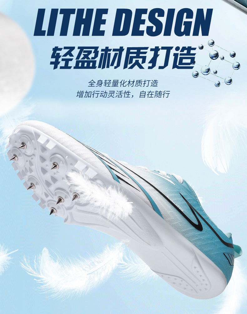 8Mesh Surface Sprint Shoes Track and Field Triple Jump Competition Training Shoes Unisex Sports Shoes for Middle School Entrance Exam All-around Sports Shoes - 图片 18