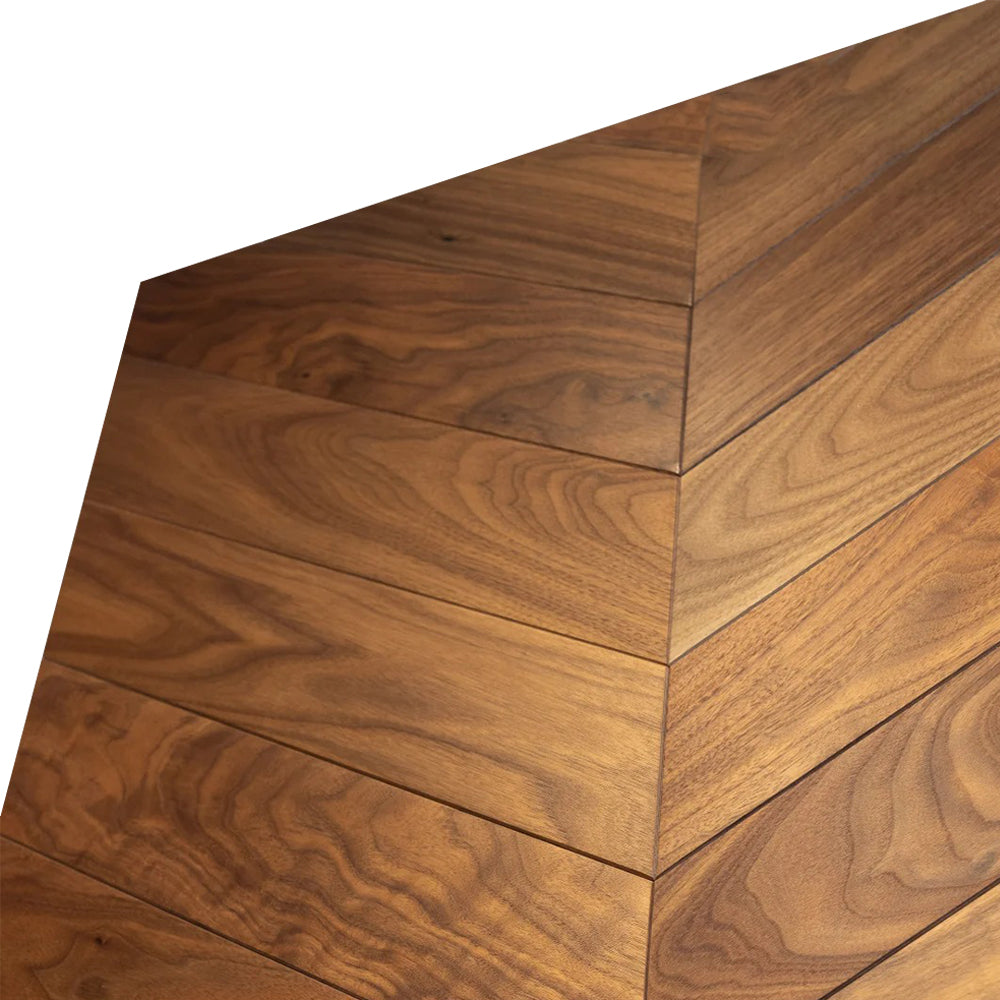 15mm Luxury Engineered Walnut Wood Flooring | 50 Colors Custom Size Options Waterproof Anti-Slip Outdoor Use Strong Three-Layer - 图片 4