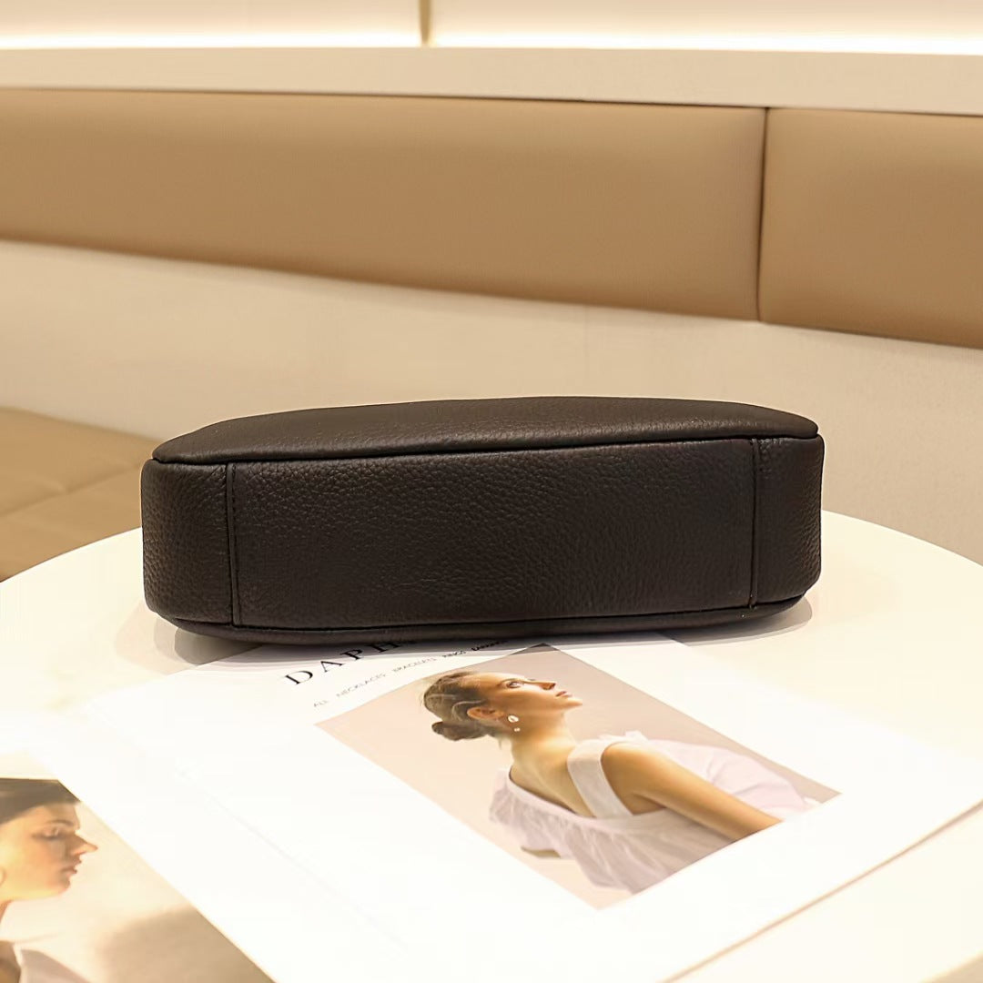 Guangzhou Luggage2025New Niche Simple Women's Bag Summer Versatile High-End Large Capacity Genuine Leather Underarm Bag - 图片 13