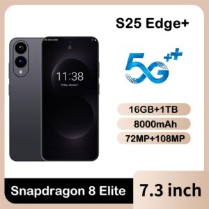 New Smartphone S25 Edge+Large Screen16+1T Smartphone Factory Price Wholesale(Popular)