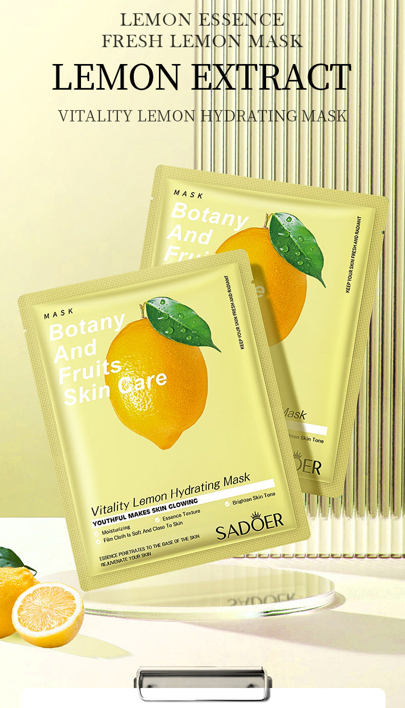 Fruit Mask SADOER Avocado Rose Hydrating Moisturizing Tablets Cross-border Foreign Trade Skincare Wholesale - 图片 25