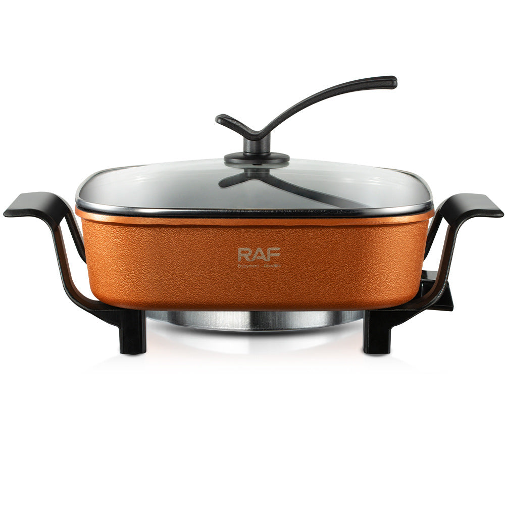 RAF European and American Standard Multifunctional Electric Cooker Household Electric Frying Pan Non-stick Pan Electric Cooker Steamer7LR5411 - 图片 16