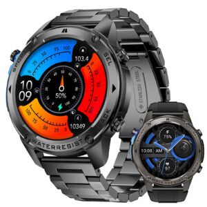 DM56Smart Watch1.52inch Bluetooth call heart rate pedometer sleep monitor GPS Positioning Three-Proof Sports