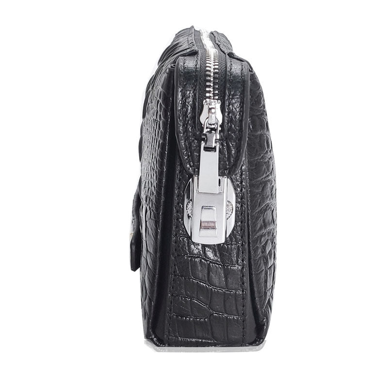 Wholesale New Men's Clutch Genuine Leather Men's Crocodile Pattern Clutch Men's Simple Anti-theft - 图片 11