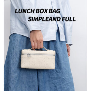 GIgi Same Style Women's Bag Niche Elegant Handheld Lunch Box Bag Women Simple Top Layer Cowhide Single Shoulder Crossbody Small Bag