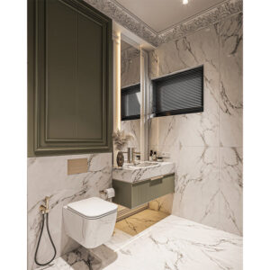 Factory Direct Selling Hotel Sink Cabinet Wall Cabinet Bathroom Vanity Set Waterproof Modern Triangle Mirror Cabinet White Color