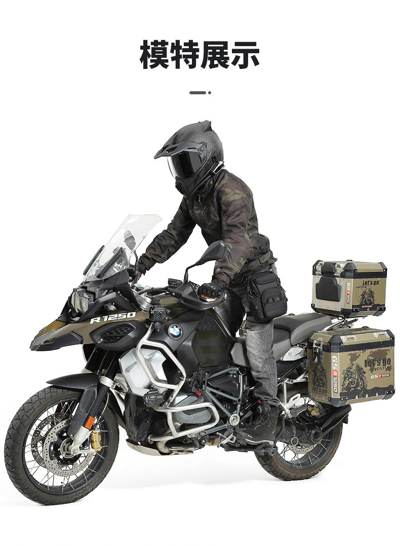 Tactical Cycling Leg Bag Motorcycle Waist Bag Men's Waterproof Multifunctional Motorcycle Crossbody Shoulder Bag Outdoor Sports Bag - 图片 40