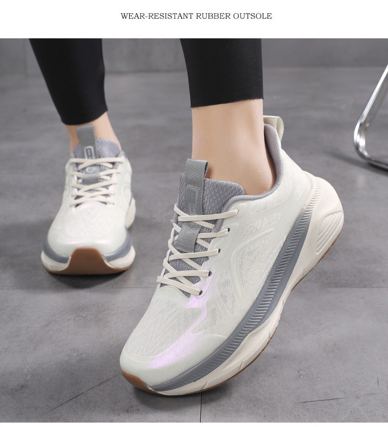 Professional Running Shoes for Men and Women, Spring and Summer New Soft Sole, Lightweight, Shock Absorption, Breathable, Jump Rope, Non-Slip, Marathon Walking Shoes - 图片 50