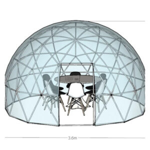 Outdoor Influencer PC Spherical Tent Hotel Dome Homestay Luxury Round Terrace Bubble House Starry Sky Transparent Tent