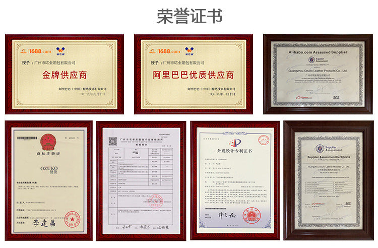 ozuko Men's Clutch Bag Multi-Functional Portable Small Crossbody Bag Travel Commute Lightweight Trendy Brand Storage Men's Bag - 图片 33