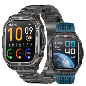 HT38Smart Watch Bluetooth Call Heart Rate Pedometer Sleep Flashlight Deep Waterproof Large Battery Three-Proof Sports