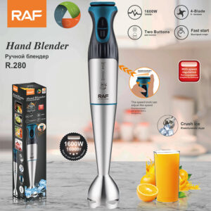 RAF EU Standard Multifunctional Household Food Processor Blender for Baby Food, Baking, and Juicing280