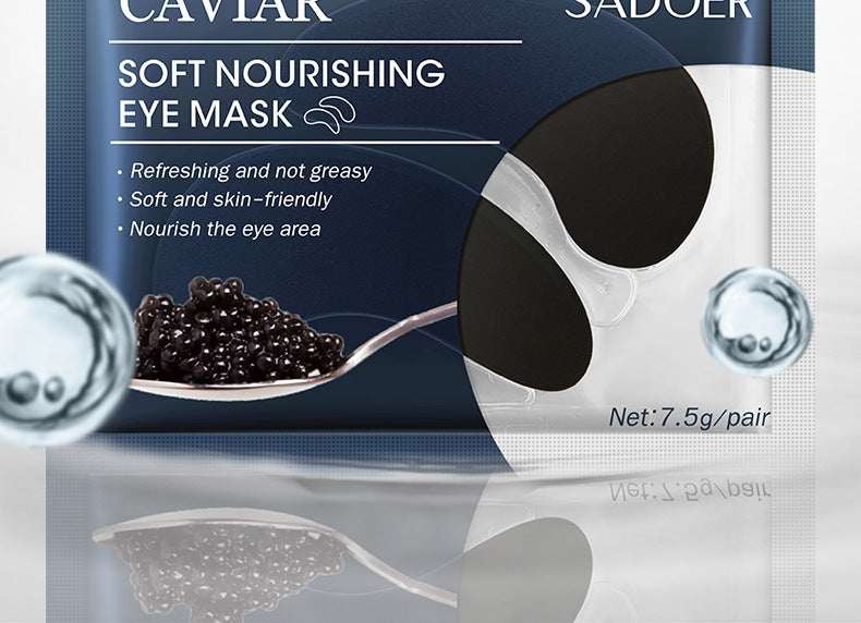 Eye Mask SADOER Caviar Eye Mask Pack Moisture replenishment Cross-border Foreign Trade Skincare Wholesale - 图片 34