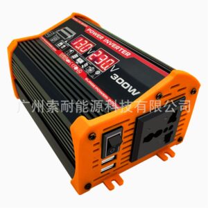 12V Car Inverter300W Turn110V 220V Double USB With voltage display car inverter