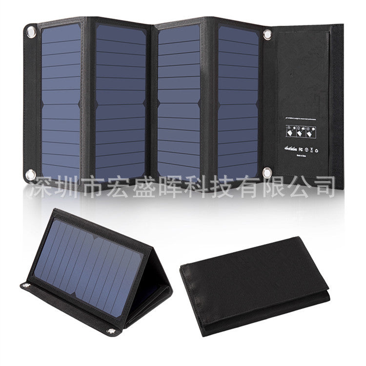 28WSUNPOWER Solar Folding Bag Charging Bag Solar Panel 5V Fast Charging Mobile Phone USB Charger - 图片 11