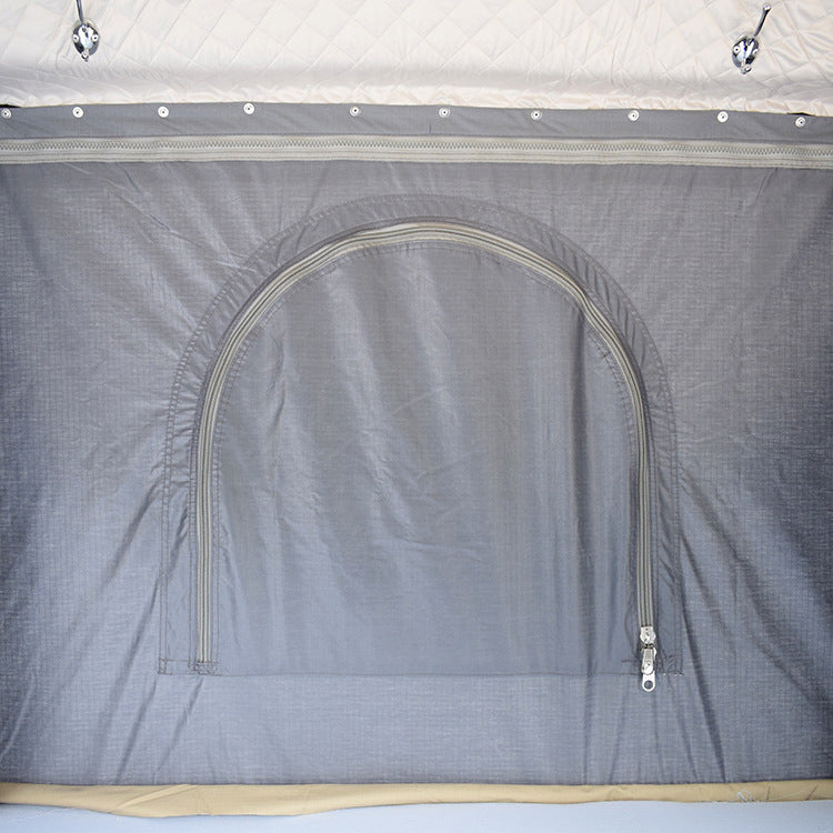 FRP Automatic Hard Shell Car Roof Top Tent SUV Waterproof Outdoor Camping Lightweight Quick Open for Self-Driving Tours - 图片 84