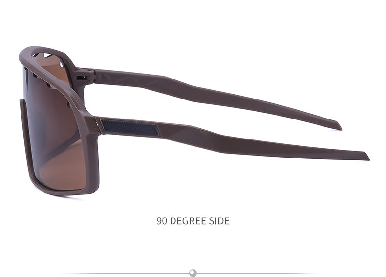 New Colorful Cycling Glasses for Men1998One-piece sunglasses European and American fashion outdoor sports sunglasses - 图片 68