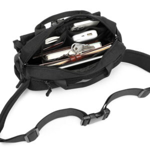 Men's Trendy Tactical Waist Bag Waterproof Small Crossbody Bag Outdoor Sports Cycling Running Lightweight Portable Bag male bag