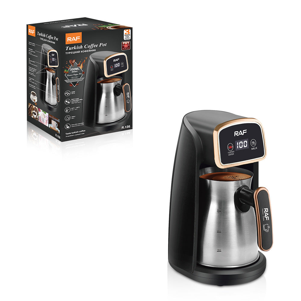 RAF Home Heating Stainless Steel New Turkish Coffee Pot Portable Office Coffee and Tea Maker R156 - 图片 10