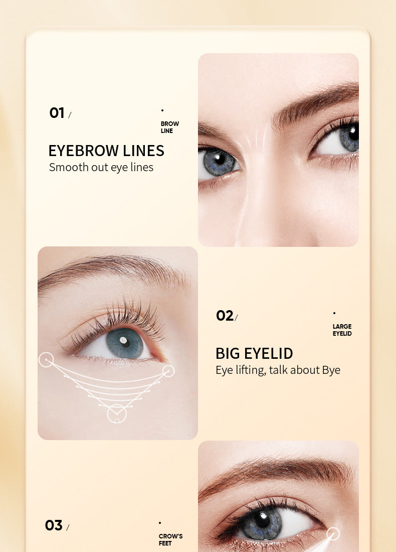 Gold Butterfly Eye Mask SADOER Eyes mask15g Moisturizing and Nourishing Tablets for Cross-Border Wholesale - 图片 19