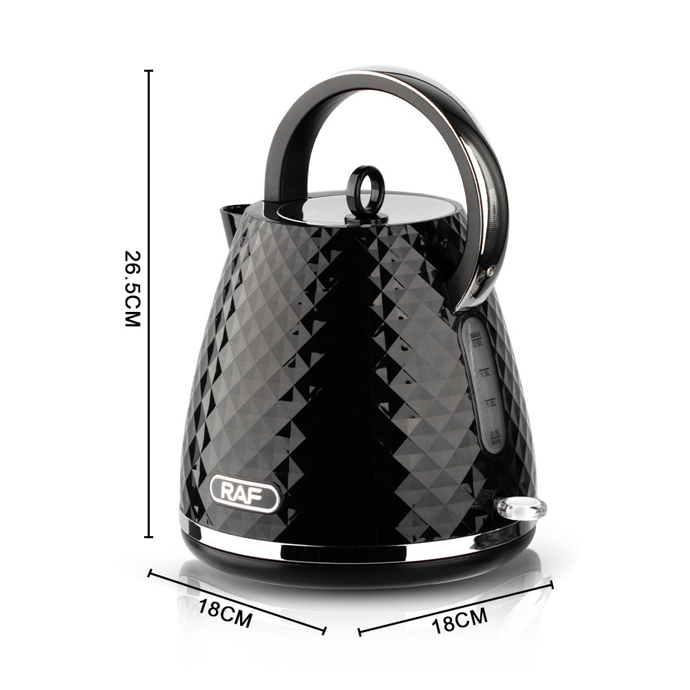 RAF European Standard Stainless Steel2.0L Electric Kettle Automatic Large Capacity Multi-Function Kettle Overheating R.7805 - 图片 14