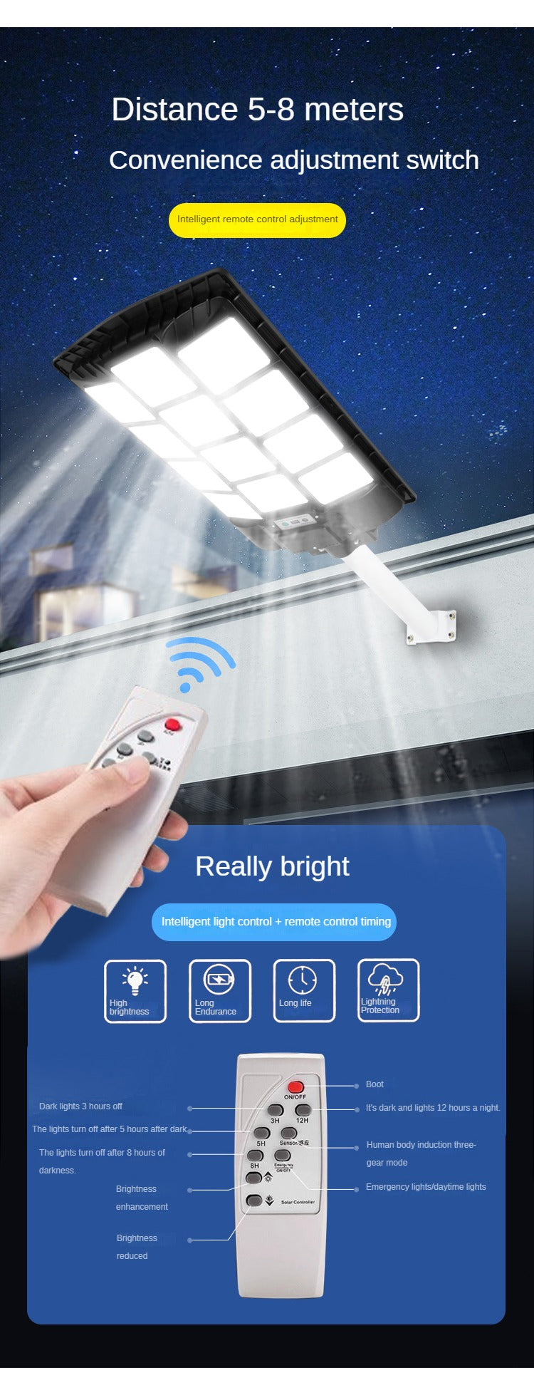 Manufacturer Professional Outdoor Waterproof Ip65 Light Sensor Integrated Solar Street Light - 图片 24