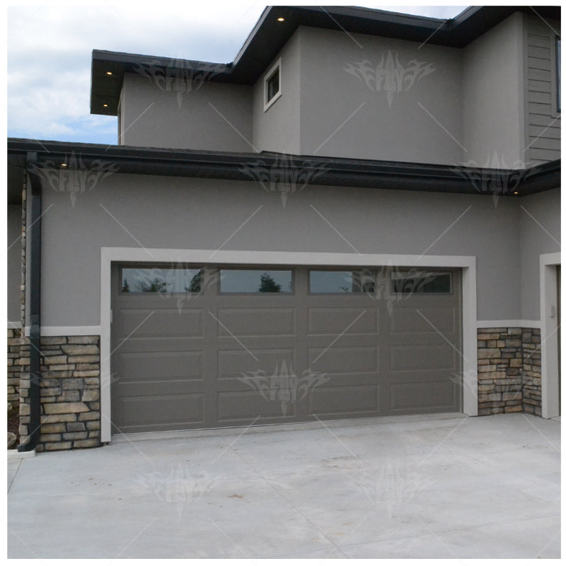 Remote Control Electric Steel Material Insulated Sectional Overhead Automatic Garage Door - 图片 4