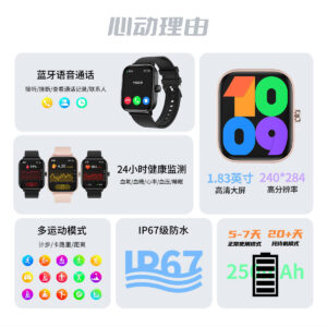 Smart Watch Blood Sugar Bluetooth Call Body Temperature Heart Rate Blood Pressure Blood Oxygen Sleep Measurement G42Smart Watch