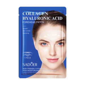 Hyaluronic Acid Forehead Patch SADOER Collagen Firming Improves Forehead Wrinkles  Wholesale