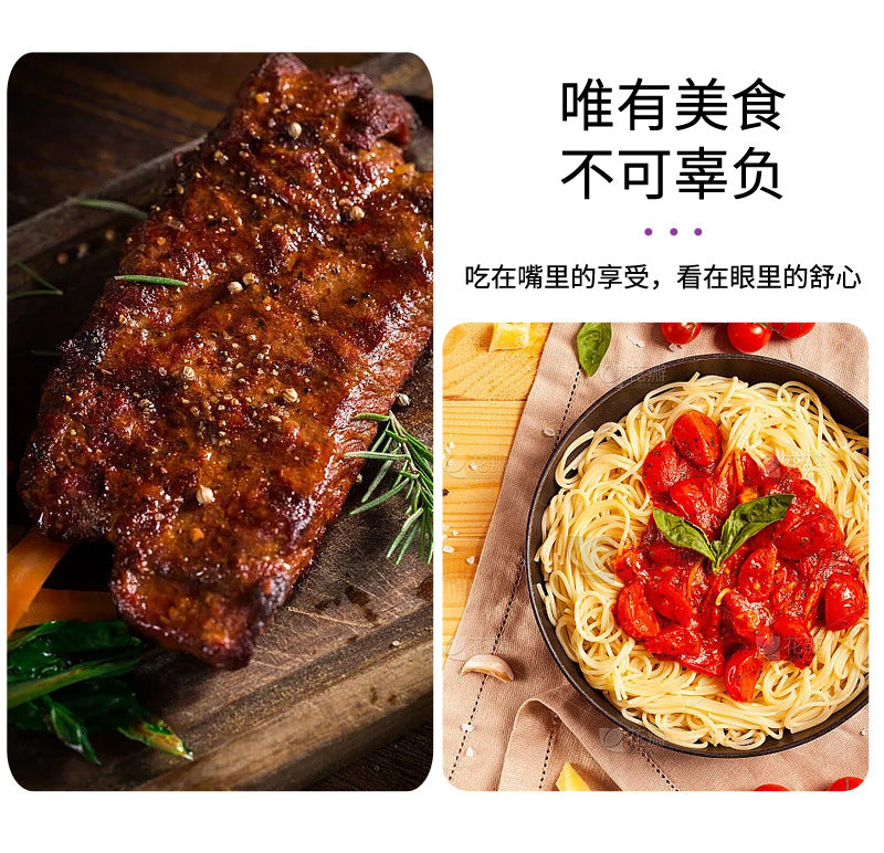 410Stainless Steel Tableware Hotel Restaurant Hammered Knife Fork Spoon24Set of High-End Western Cuisine Embossed Steak Knives and Forks - 图片 27