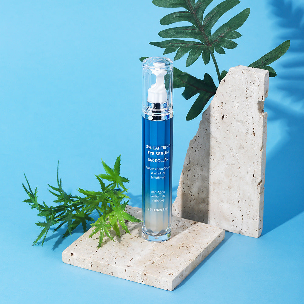 Hydrating and Moisturizing logo White Brand5%Retinol Caffeine Eye Serum - 图片 9