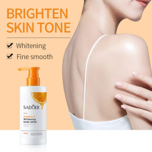 VC Whitening Body Lotion SADOER Vitamin C Moisturizing and Hydrating Skin Care  Wholesale