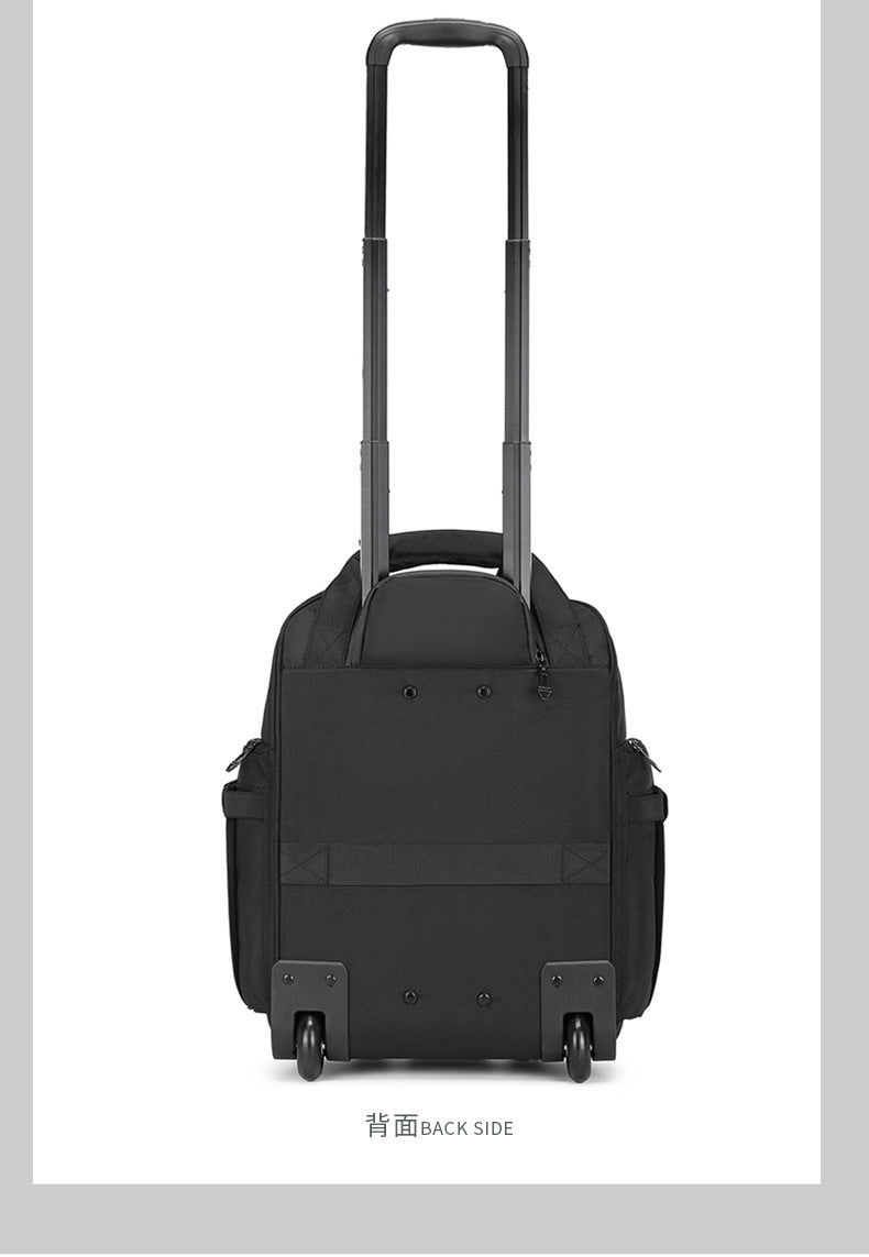 Trolley Travel Bag Business Boarding Bag Large Capacity Waterproof Oxford Cloth Multifunctional Handheld Wheeled Travel Bag - 图片 42